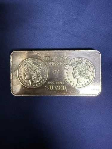 スタンダードミント 10.53 オンス .999 シルバーバー 10 トロイオンス モルガン ピース リバティ ヴィンテージ｜WORLD RESOURCE【QUEEN店】