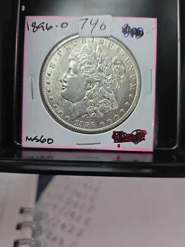 1896-O 1ドルモルガン銀貨Buコイン、未流通のように見える|WORLD RESOURCE【QUEEN店】