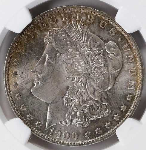 1900年製モルガン銀貨、O/CC、NGC MS-63、TOP-100認定！美しい色調！｜WORLD RESOURCE【QUEEN店】 274,230円