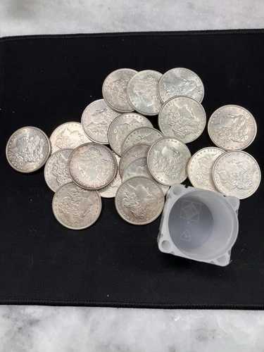 1878-1904年 モルガン・ダラー・ロール - 20枚入り - 混合グレード - 銀地金
