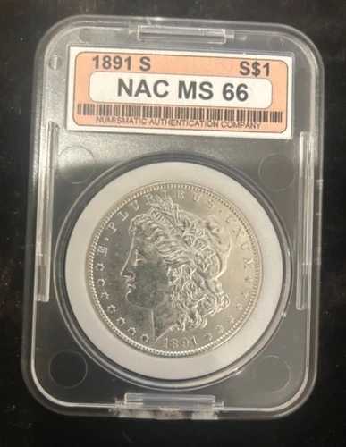 1891-S モルガン銀貨