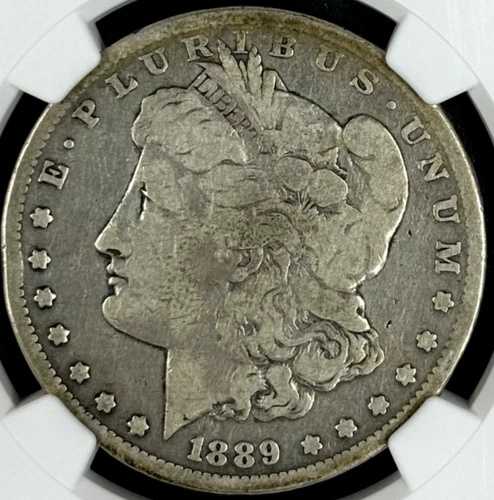 1889-CC $1 モルガン ダラー NGC G6 - 素晴らしいオリジナル カーソン シティ キー デート!