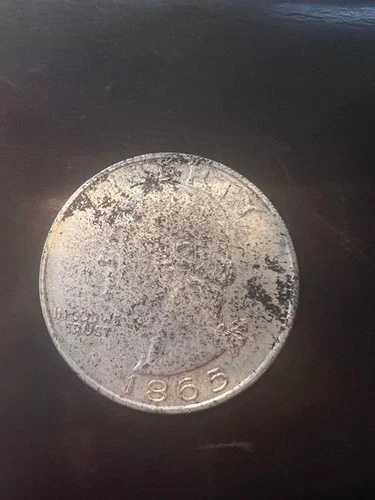 1865年の銀貨がサンフランシスコのノースビーチで発見される