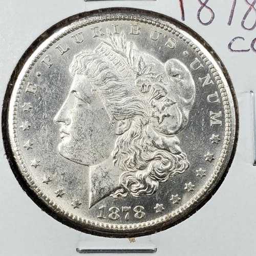 1878 CC モーガン シルバー イーグル ドル コイン AVG BU UNC VAM 20 R5 非常に希少 VAM｜WORLD RESOURCE【QUEEN店】
