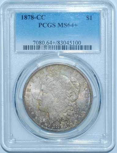 1878 CC PCGS MS64+ カーソンシティ モーガン銀貨