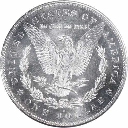 1879-S コモン VAM モルガン シルバー ダラー リバース 1878 チョイス BU 未認定 #202