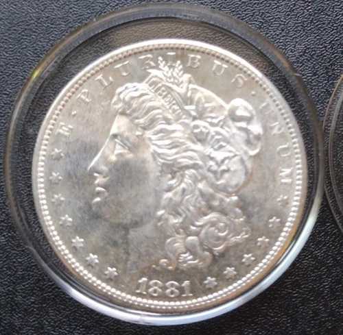 1881年S「モルガン銀貨?WOWコインのような深いミラープルーフ！」?例を見る