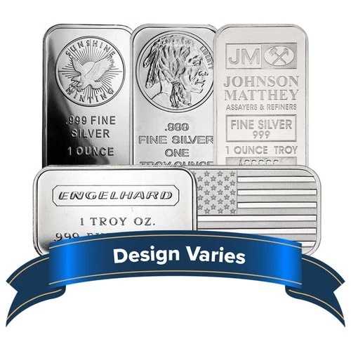 20個セット - 1トロイオンス シルバーバー .999 ファインセカンダリーマーケット｜WORLD RESOURCE【QUEEN店】