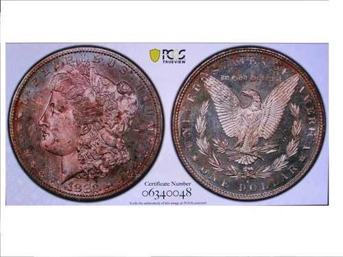 1882-S モーガン・ダラー 64 DMPL VAM 17 ダブルデイト S/S ディープカメオ 2x トーン PCGS
