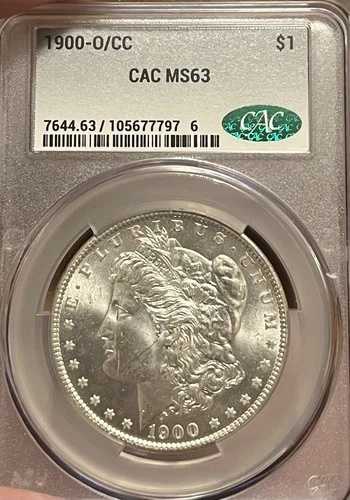 1900-O/CC CAC MS63 PQ モルガン銀貨|WORLD RESOURCE【QUEEN店】