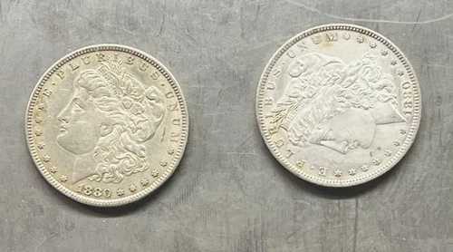 希少な12枚セット 1880年製 銀貨 1ドル 米国モルガンコイン 315.50グラム、一部非常にきれいなものあり|WORLD RESOURCE【QUEEN店】