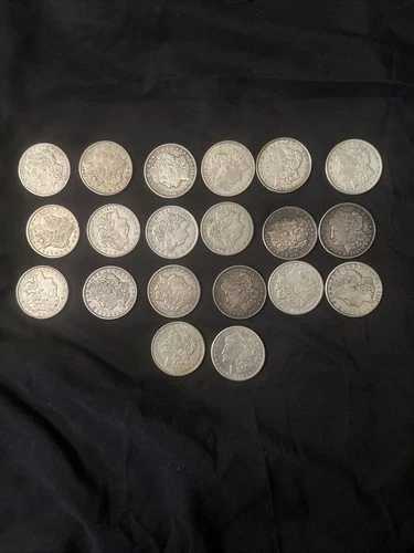 米国モルガン銀貨 - 20枚ロール すべて1921年