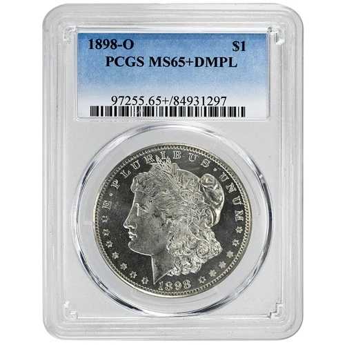 1898-O 1ドル モルガン・ダラー PCGS MS65+DMPL 希少コイン｜WORLD RESOURCE【QUEEN店】