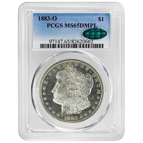1883-O 1ドル モルガン・ダラー PCGS MS65DMPL CAC 希少コイン|WORLD RESOURCE【QUEEN店】