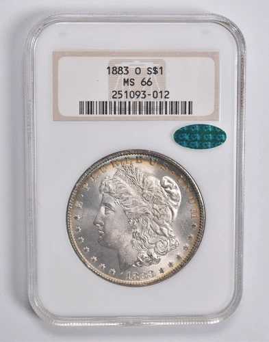 MS66 1883-O モルガン銀貨 CAC NGC INSANE カラー Rev *0509｜WORLD RESOURCE【QUEEN店】 361,350円