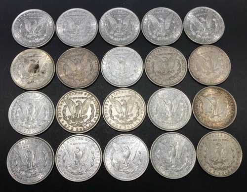 1879年製モルガン・ダラー銀貨20枚セット *|WORLD RESOURCE【QUEEN店】