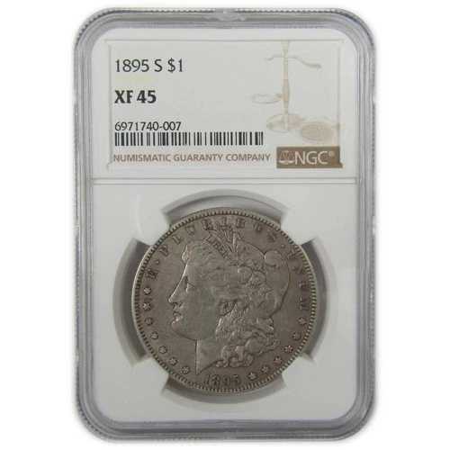 1895 S モーガン・ダラー XF 45 NGC シルバー 1ドルコイン SKU:I20016