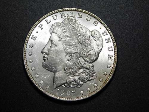 オールドウェストUSコイン 1887年 モーガン銀貨