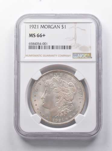 MS66+ 1921年 モルガン銀貨 NGC *7787｜WORLD RESOURCE【QUEEN店】 414,315円