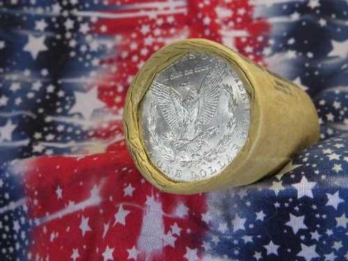 1898年製 モルガンドル銀貨20枚ロール END / CC END BIN BU539