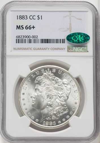 1883-CC モルガン・ダラー S$1 NGC MS66+｜WORLD RESOURCE【QUEEN店】
