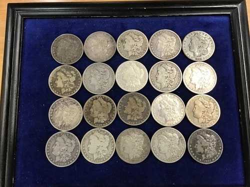 1879-1901年 モルガン銀貨スターターセット 20種類のコイン B0901