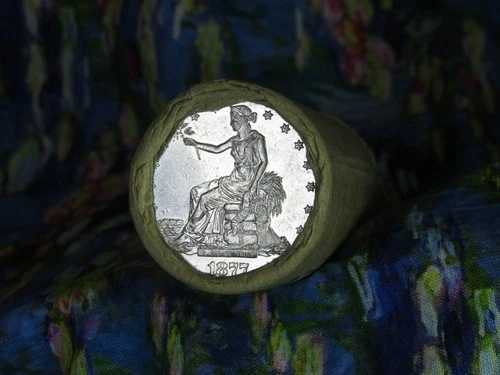 20ドル銀貨ロール 1877年 トレードエンド/DMPL 1878年 モーガンエンド ベストエバー #5131