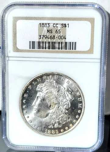1883 CC $1 NGC MS65 スタンナー モーガン ドル PM0079