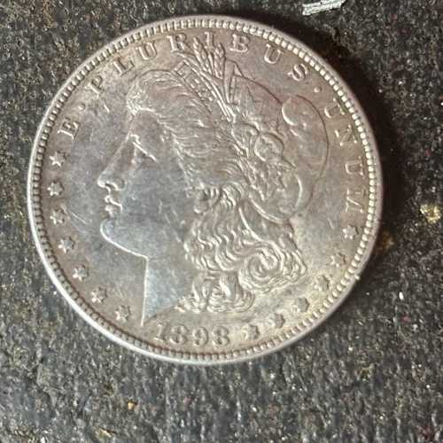 1898年 1ドル モルガン銀貨 フィラデルフィア造幣局
