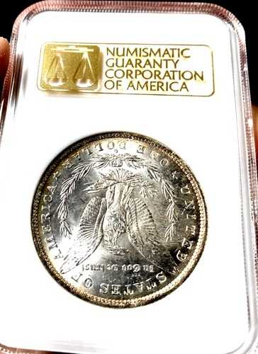 1884年 O モルガン シルバー ドル、旧 NGC MS63 GEN 2.0 ホワイト ラベル ホルダー｜WORLD RESOURCE【QUEEN店】