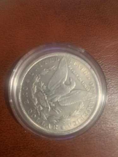 1878年製 モルガン・ダラー銀貨 CC 美しいコインケース入り