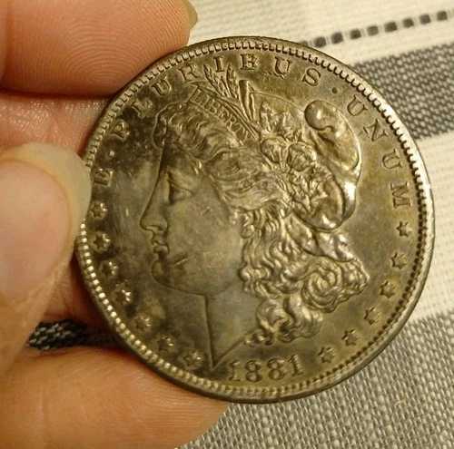 1881年モルガン銀貨