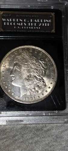 1921-S 1ドルモルガン銀貨