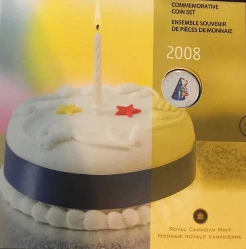 2008年 ハッピーバースデー記念 7枚コインセット 35,035円