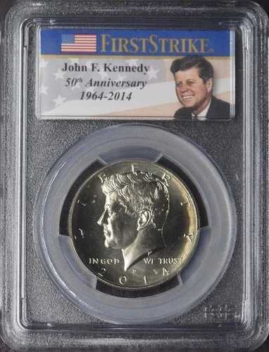 2014-D ケネディ ハーフダラー PCGS SP67 ファーストストライク UNC セット 50th - ?COINGIANTS?