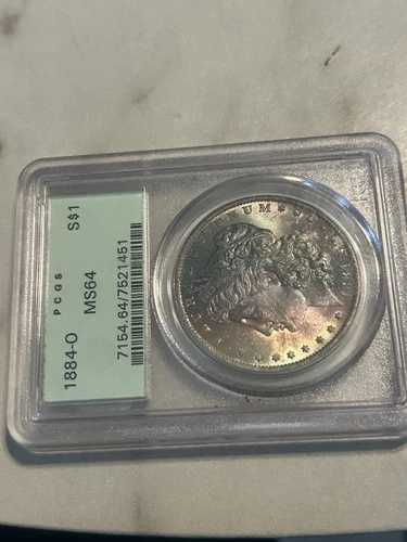 1884年製 PCGS Ms 64 OGH モンスタートーン モーガン 出品リストをご確認ください??