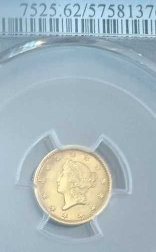 1854年型1金貨、BU標本、セレクトUNC PCGS MS-62
