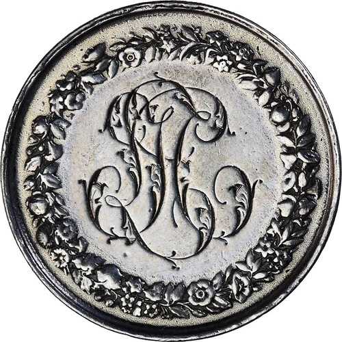 [#346807] フランス、Bo?te ? treizain、1873 年、Coll.テリス、オーストラリア、シルバー、テリス:T81