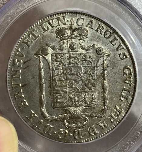 ブランズウィック・ヴォルフェンブッテル。 16 グーテ グロッシェン 1797-MC、KM1020、PCGS MS64