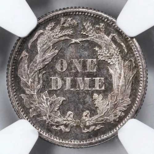 1873 NGC PR64 $1,202 NGC PG! ?? プルーフ クローズド 3 ?? $1,000 PCGS PG ? 着席ダイム ?