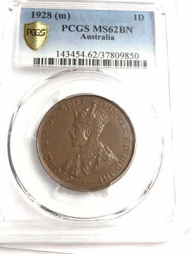 1928 ペニー スラブ MS62BN/GUNC ダイクラックなし。