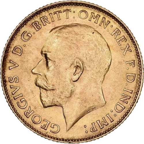 [#1117272] 南アフリカ、ジョージ5世、1/2ソブリン金貨、1925年、プレトリア、金貨、AU(50-53