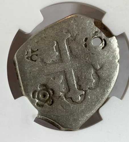 1820年 オランダ領インド 1/2 RB マドゥラ カウンタースタンプ メキシコ 4 R NGC AG|WORLD RESOURCE【QUEEN店】