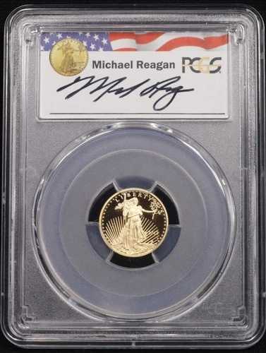 PCGS 2012-W 5ドル 1/10オンス イーグル金貨 レーガン レガシーシリーズ PR70DCAM