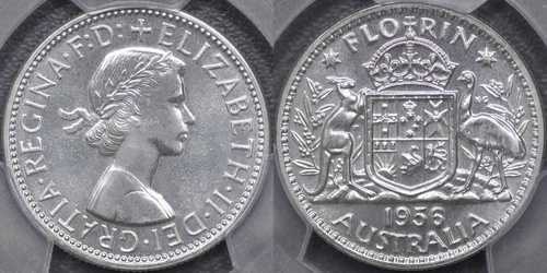1956年プルーフフローリン - PCGS PR67