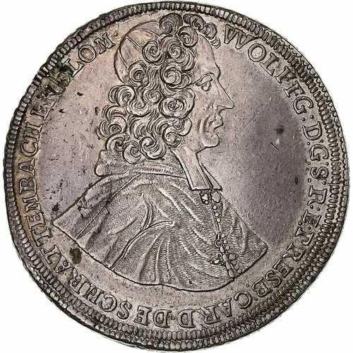 [#1288601] オロモウツ司教区、ヴォルフガング・フォン・シュラッテンバッハ、ターラー、1716年、クロムメ｜WORLD RESOURCE【QUEEN店】