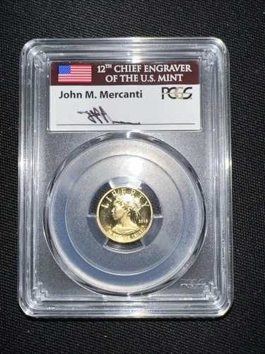 2018-W アメリカン・リバティ・ハイレリーフ PCGS PR70 発行初日 Mercanti｜WORLD RESOURCE【QUEEN店】