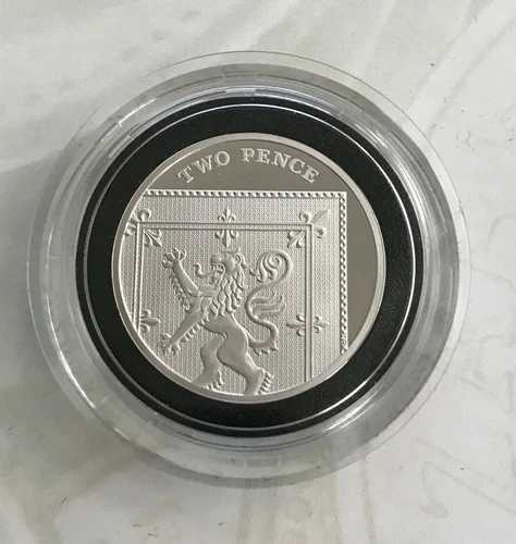 Simply-Coins~ 2021 2ペンス硬貨 2枚セット シルバープルーフ