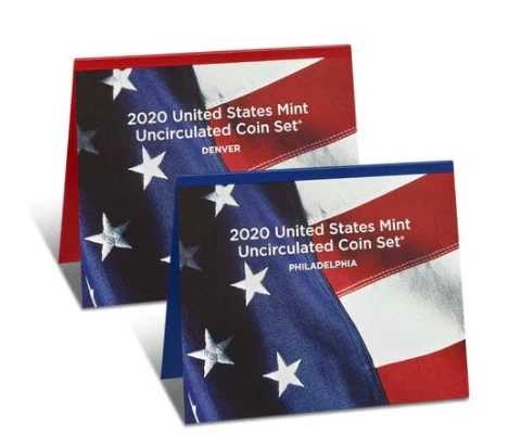 2020年アメリカ合衆国造幣局未流通コインセット 45,540円