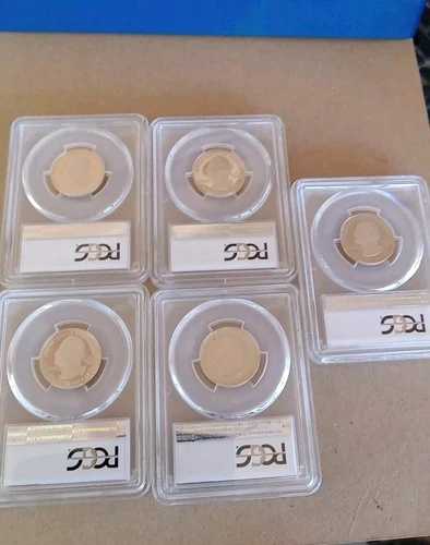 2019 S シルバー 国立公園 クォーター 5枚セット PCGS PR69DCAM
